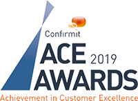 Achievement in Customer Excellence (ACE) Award von Confirmit für das Jahr 2019