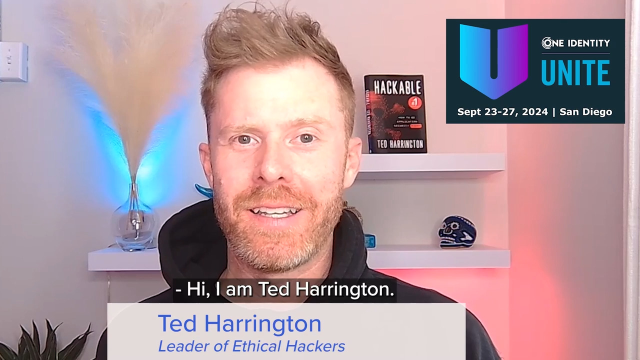 Join Ted Harrington at UNITE San Diego