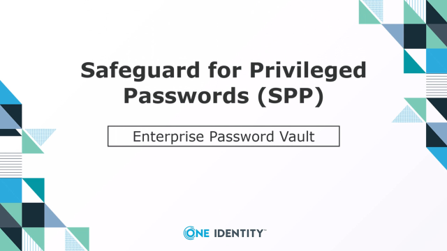 Enterprise Password Vault